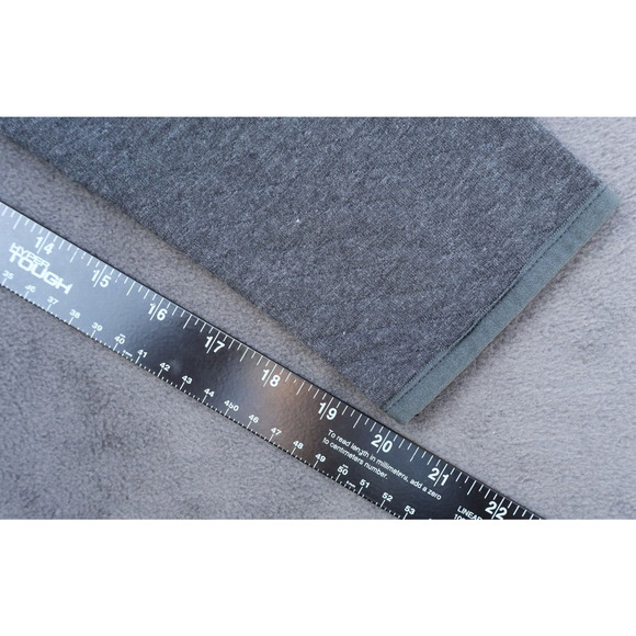 Sonoma Mens Long Sleeve Quarter Snap Pullover Fleece Large Gray - Picture 14 of 14